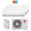 Ar Condicionado LG Multi Split Tri Split Inverter LG 21000 BTUs 3X9000 Quente e Frio 220V A3UW21GFAC