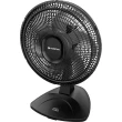 Ventilador de Mesa Cadence VTR410 Refresh Turbo Pro 6 Pás 3 Velocidades Preto 127V